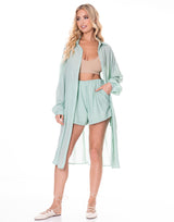 חליפה מכופתרת ארוכה