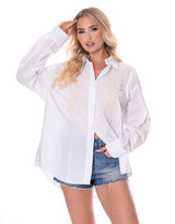 מכופתרת רקמה