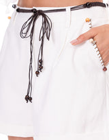 שורט פשתן תיפורים בכיס