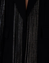 ג׳קט מחויט פרנזים אבנים