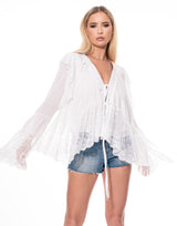 חולצת מלמלה תחרה