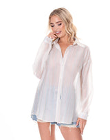 מכופתרת פסים