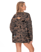 חולצה ARMY קרעים