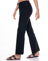 מכנס פס תחרה