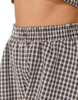 שורט בלון משובץ