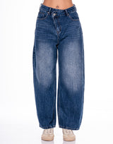 ג'ינס כפתור אלכסון