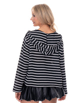 קפוצ׳ון פסים שרוך