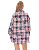 חולצה מכופתרת שיבוץ