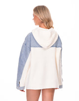 ג'קט ג'ינס שילוב סריג