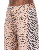 מכנס בלון הדפס מנומר