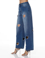 ג'ינס לבבות אבנים