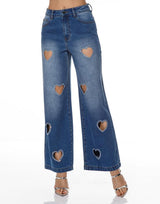 ג'ינס לבבות אבנים