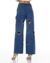 ג'ינס לבבות אבנים