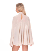 חולצת שיפון עטלף