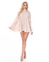 חולצת שיפון עטלף