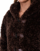 מעיל דמוי פרווה