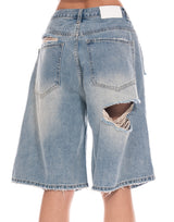 ברמודה ג'ינס קרעים