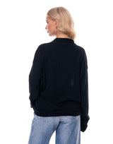 חולצה מעטפת רבידה