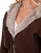 ג׳קט קפוצ׳ון פרווה