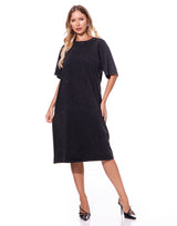 שמלה מידי שרוול אבנים