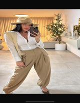 מכנס בלון פסים