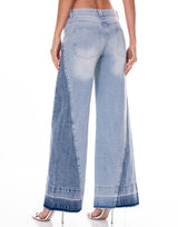 ג'ינס חצי חצי