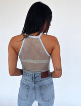 גופיית רשת יהלומים