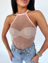 גופיית רשת יהלומים