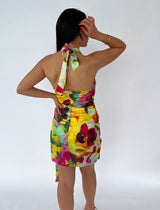 שמלת מיני קשירה