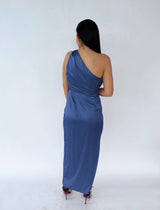 שמלת מקסי כתף אחת