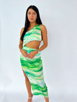 שמלת מידי טאי דאי