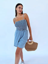 אוברול גינס כיווצים