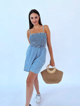 אוברול גינס כיווצים