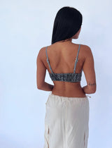 טופ גינס שילוב יהלומים