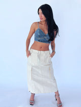 טופ גינס שילוב יהלומים