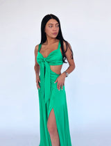 שמלת ערב טופ ופתחים