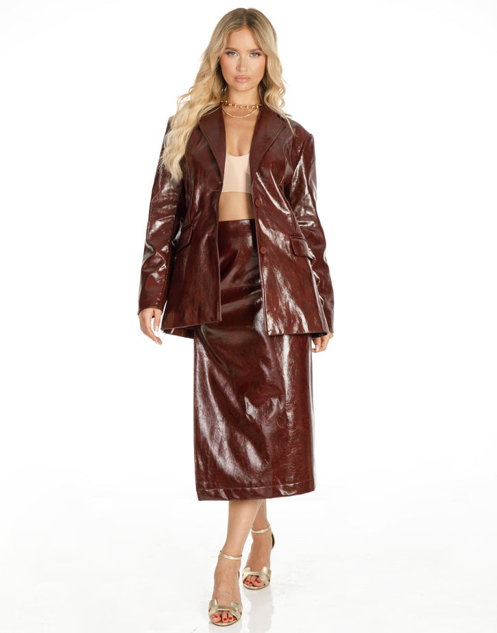 חצאית מידי לכה