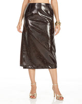 חצאית מידי לכה