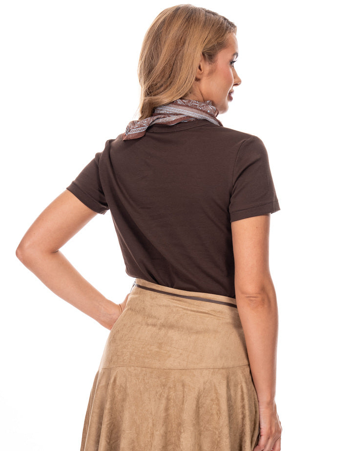 טישרט שילוב בנדנה