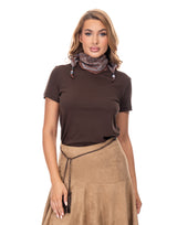 טישרט שילוב בנדנה