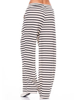 מכנס סריג פסים