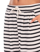 מכנס סריג פסים