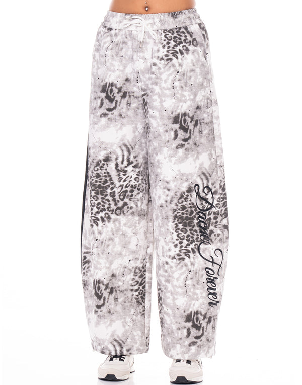 מכנס מנומר גומי