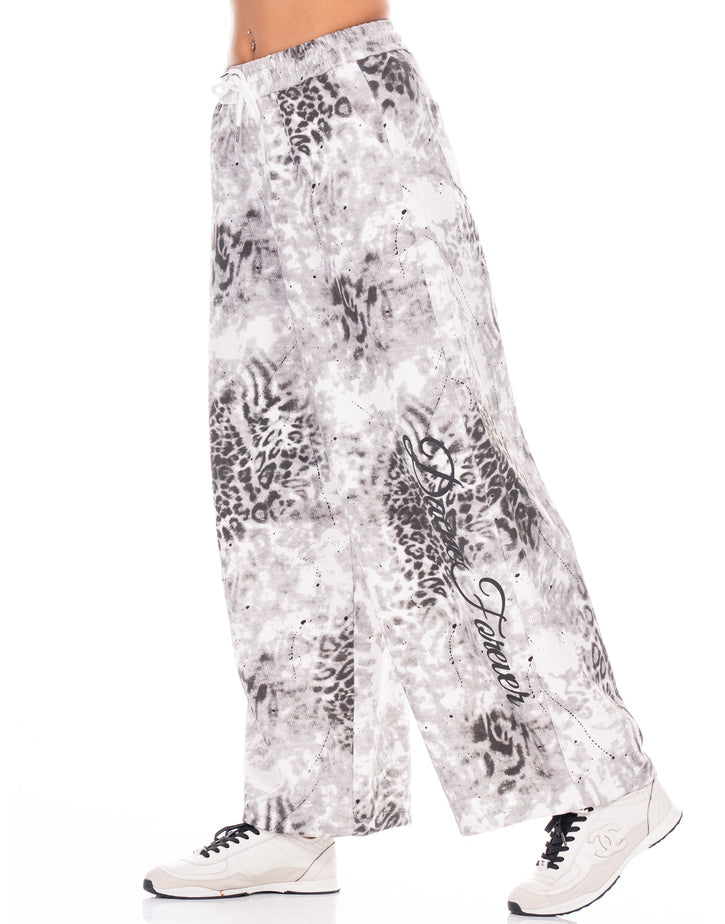 מכנס מנומר גומי