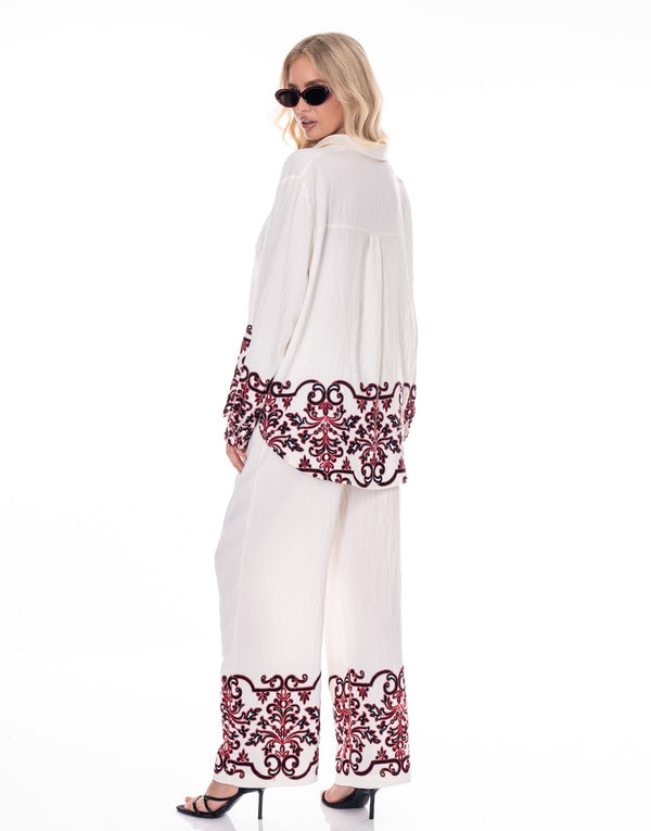 חליפת רקמה 3 חלקים