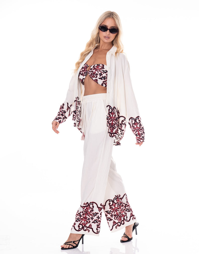 חליפת רקמה 3 חלקים