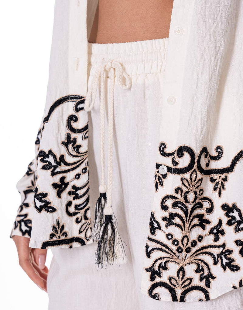 חליפת רקמה 3 חלקים