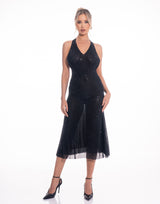 שמלת קולר אבנים