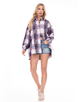 מכופתרת שיבוץ פלנל