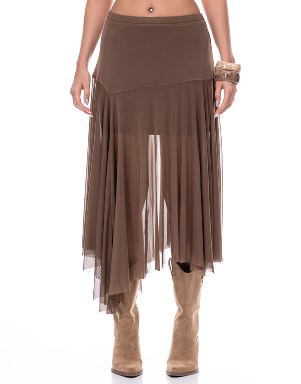 חצאית שיפון